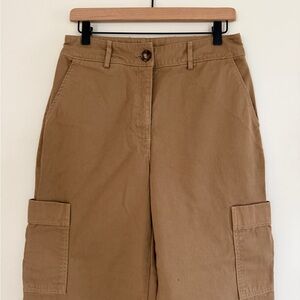 Women's Tan Wide Leg Pants